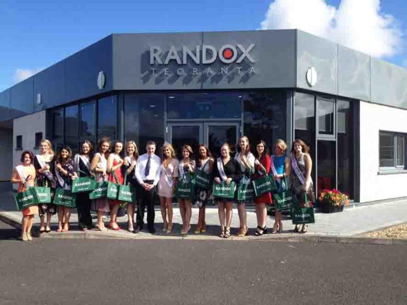 Mary from Dungloe contestants visit Randox company