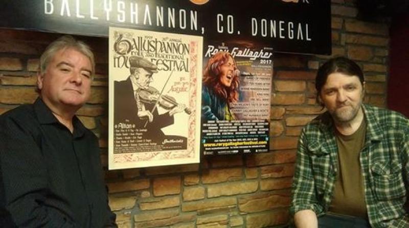 A musical fantasy as two Donegal legends Johnny Doherty and Rory Gallagher 'meet up'