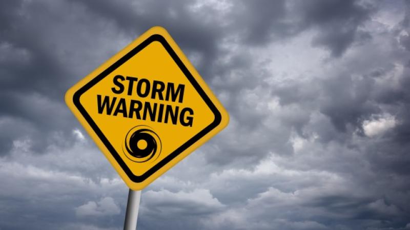 Wind and rain warnings in place as Storm Franklin hits Donegal 