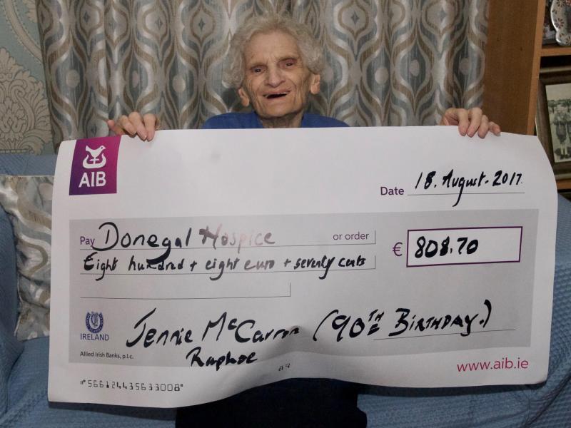 Jennie McCarron, Raphoe