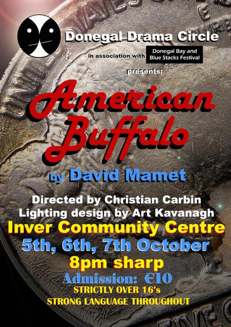 Donegal Drama Circle brings 'American Buffalo' to Inver this week