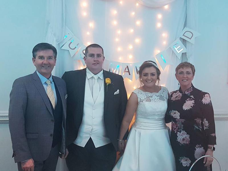 Great wedding celebrations in Kincasslagh
