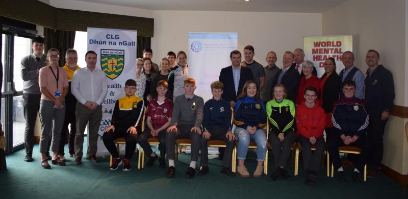 Donegal Youth Council, GAA, promoting the '4Ls' for mental health