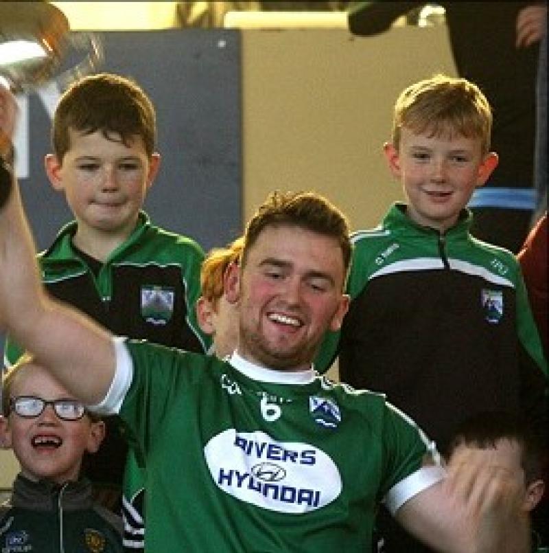 Gaoth Dobhair goal scorer Niall Friel