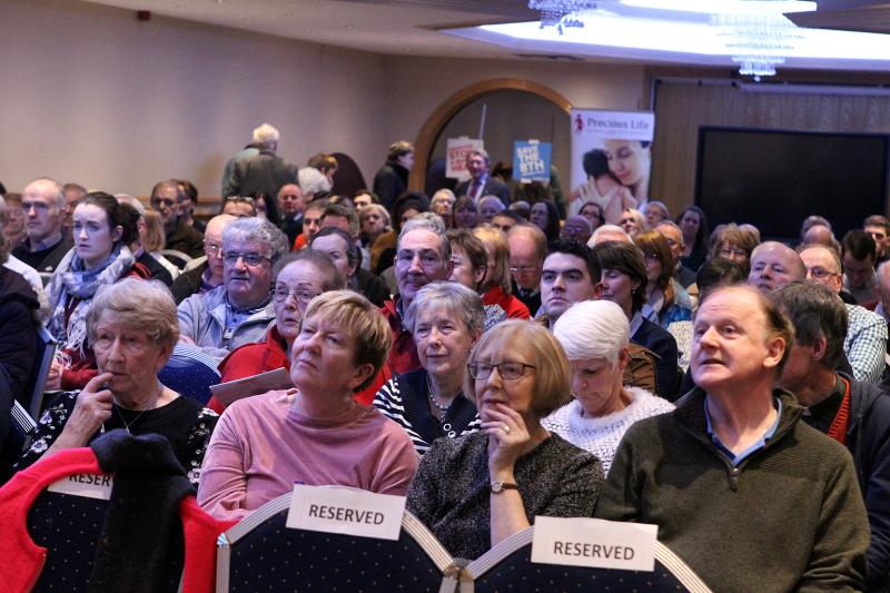 Bishop of Derry tells Donegal  meeting campaign against repealing 8th Amendment can be won