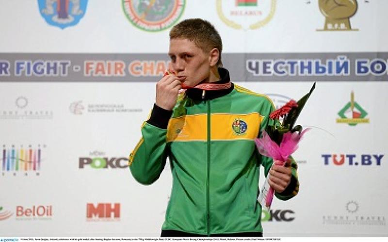 2013: Jason Quigley wins silver medal at World Amateur Boxing Championships