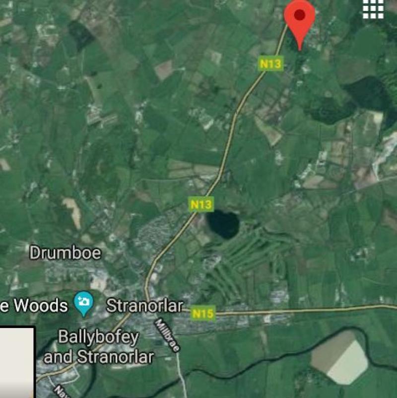 Road is open at Tircallen on N13 -  good news for fans heading to  O'Donnell Park 