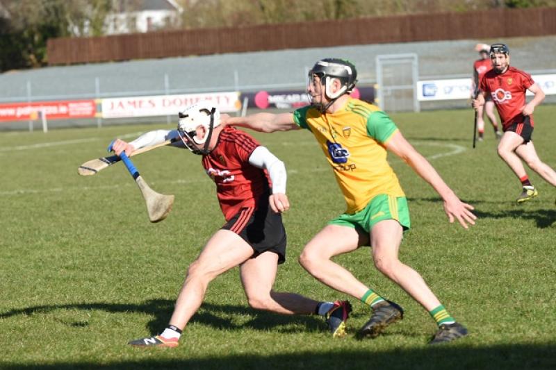 Donegal hurlers  pull off an historic first win over Down in Letterkenny
