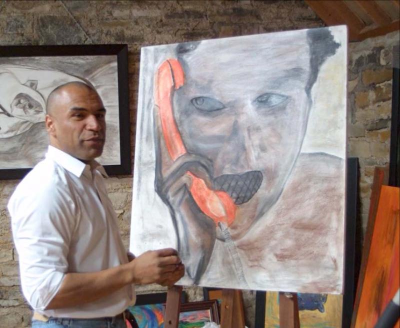 Donegal artist Kevin Sharkey wants “open dialogue” about immigration