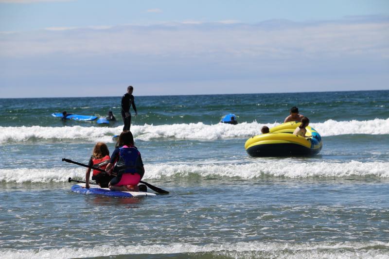 WARNING: Inflatable toys present a drowning risk - Do not use in open water