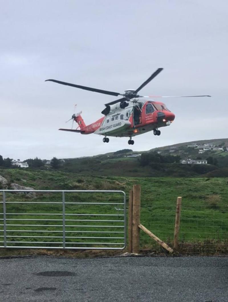Tourist airlifted from Teelin Pier in south Donegal after fall
