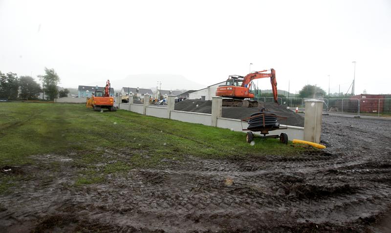 Work progressing well on major Kinlough Sporting Community Project