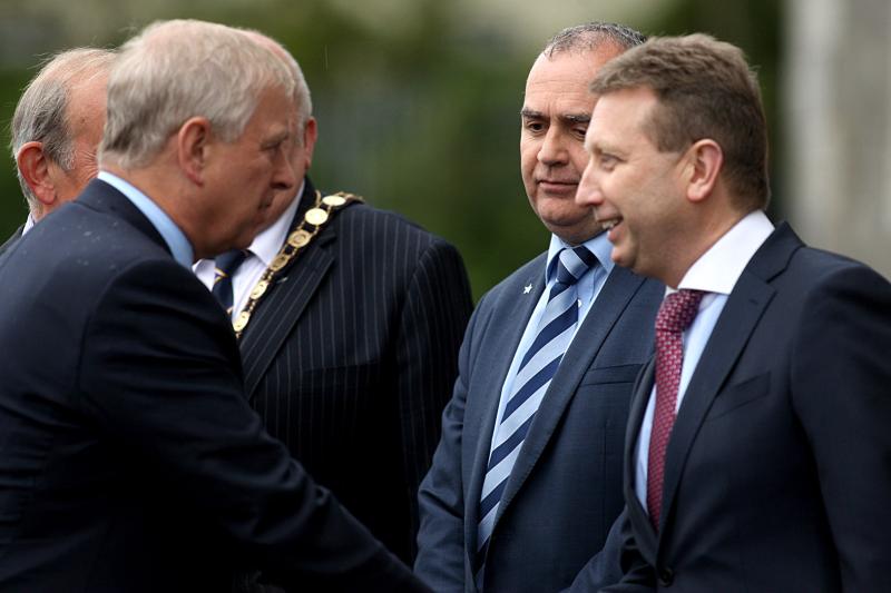 Royal visitor Prince Andrew drops in to Belleek Pottery amid tight security