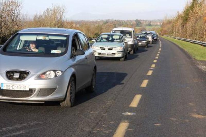 Delays of up to 20 minutes  on N15 Ballyshannon/Donegal Town road this morning
