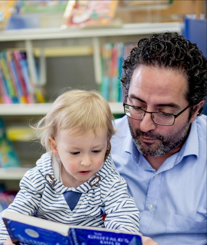 'Novel' idea aims to promote  importance of reading with young children to their parents or guardians