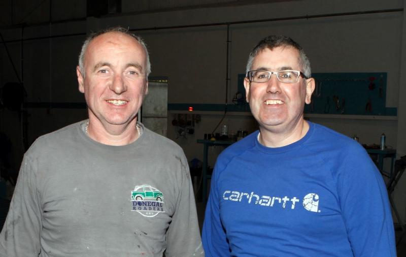 Leslie and Denis on the move 