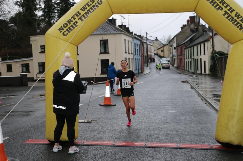 Martin Brennan first home in Streets of Ballyshannon 5k 2019
