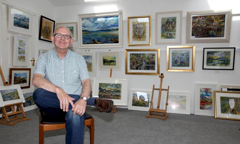 Ardara-based artist Stephen Bennett shortlisted for Royal Arts Prize