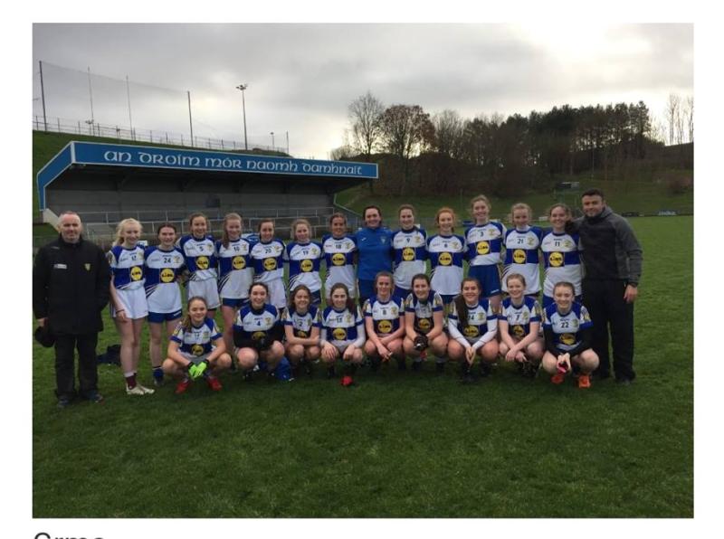 Coláiste Ailigh girls are Ulster champions after goalscoring spree in final