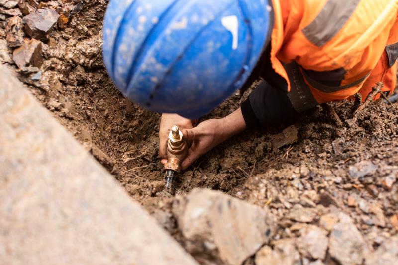 Irish Water replacing damaged water pipes in Eslin 