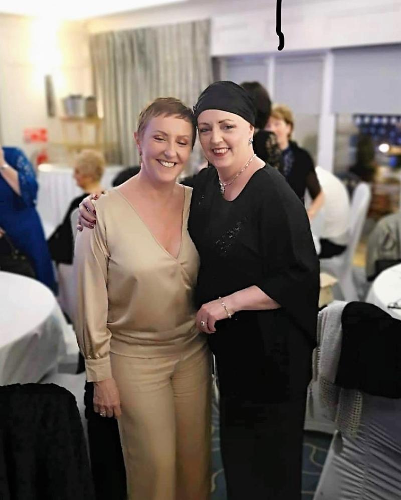 Majella O'Donnell and friend share experience of battling cancer at Donegal charity event