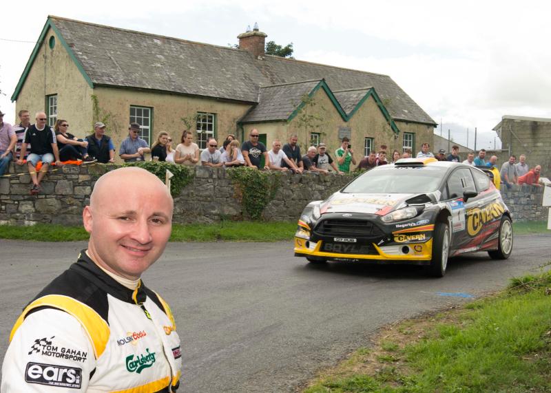 Donegal's Declan Boyle begins Rally Championship title defence in Abbeyleix