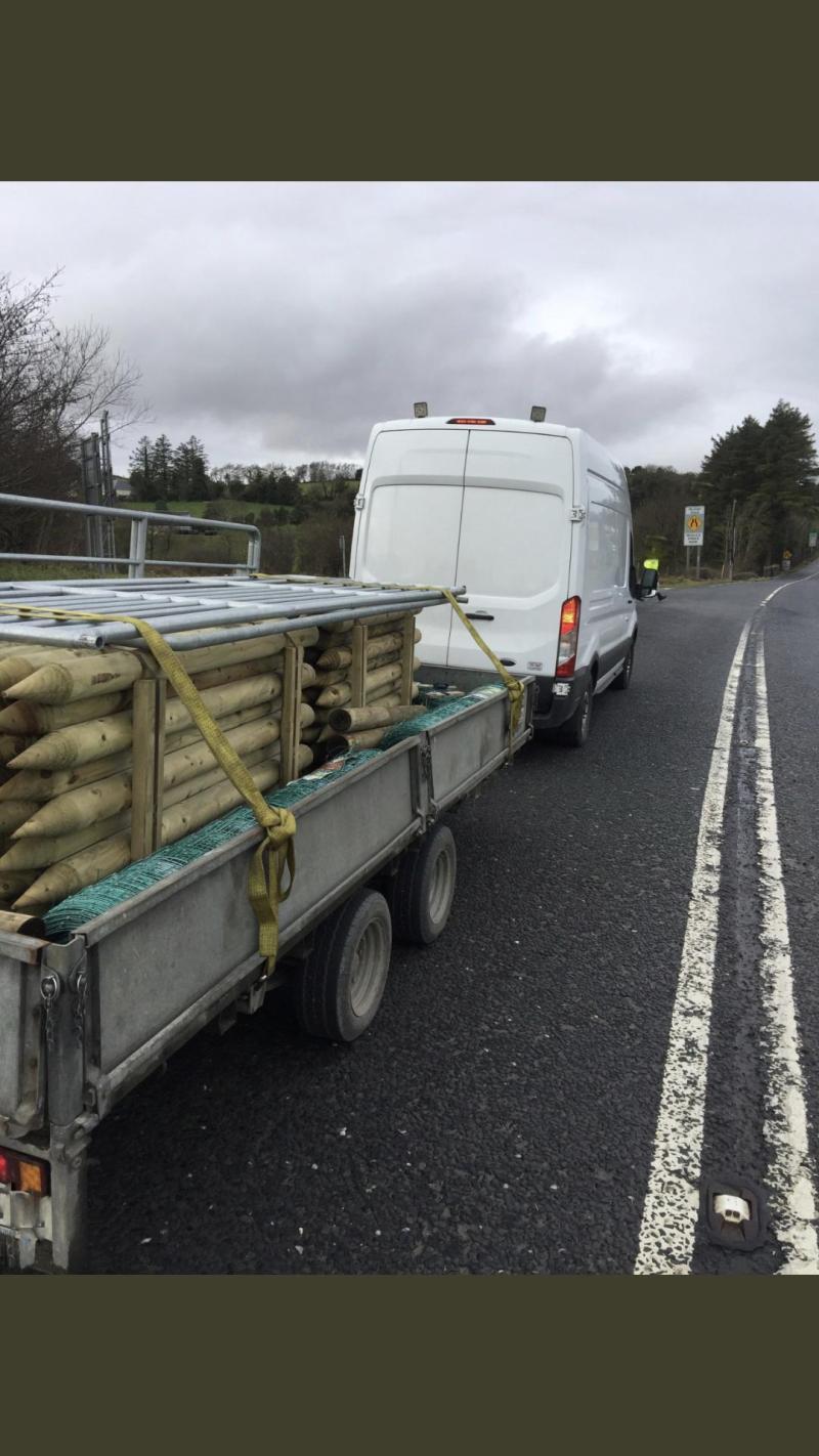 Donegal driver did not have a licence to tow trailer Donegal Live