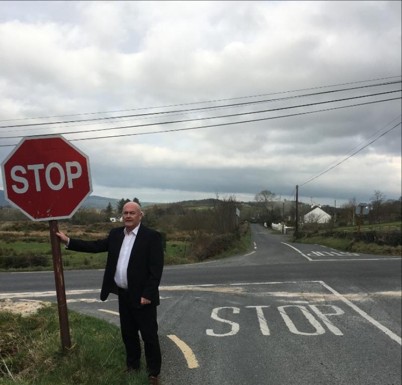 Funding secured to make dangerous crossroads near Ballybofey safer 