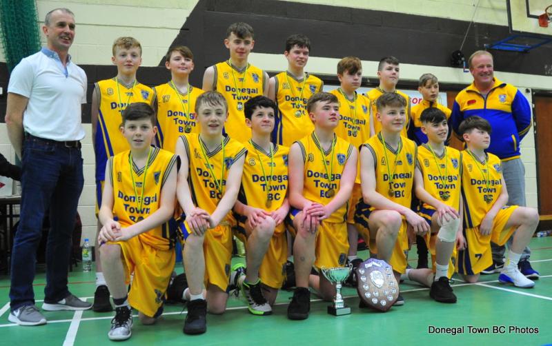 Donegal Town Basketball Club in All-Ireland Club U-14 championships this weekend