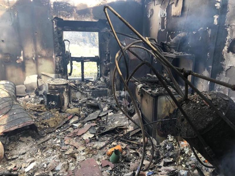 Two houses destroyed by gorse fires in west Donegal