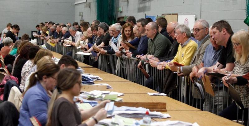 A real buzz at Donegal vote sorting in Letterkenny