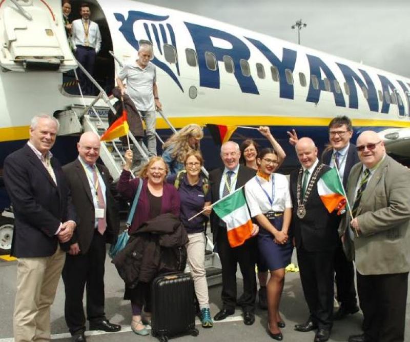 Ryanair launches new service from Cologne to Ireland West Airport