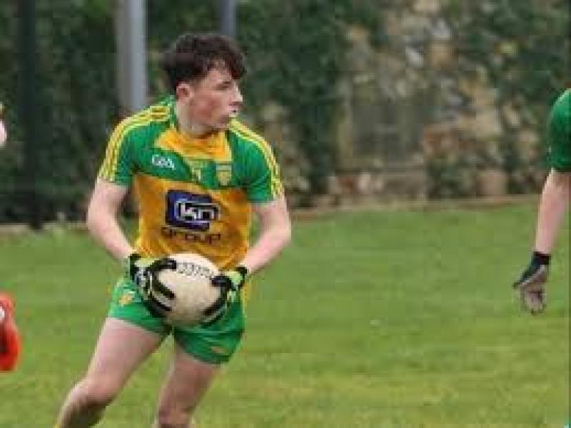 Aaron Doherty came off the bench to kick three points for Naomh Columba 