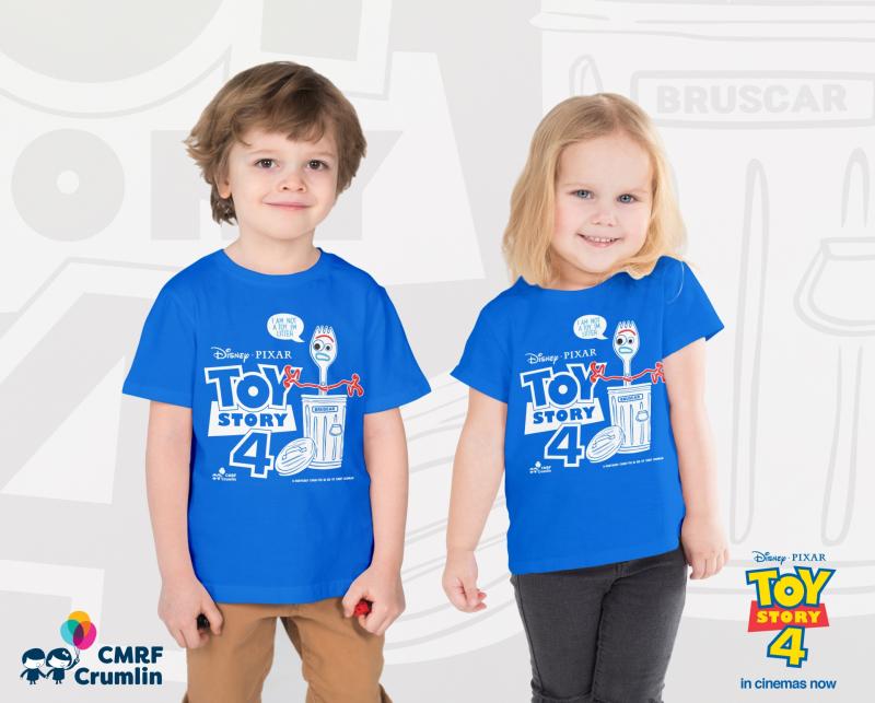 Toy Story 4 T-Shirts launched to raise money for sick children
