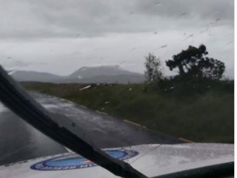 Rescue 118 helicopter airlifts walker off Errigal