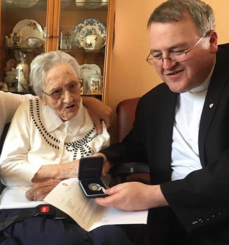 Congratulations to a wonderful Donegal lady who celebrates her 101st birthday 