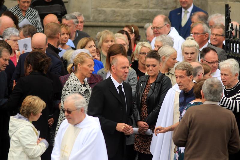 Huge crowds join Father Joe on his final journey
