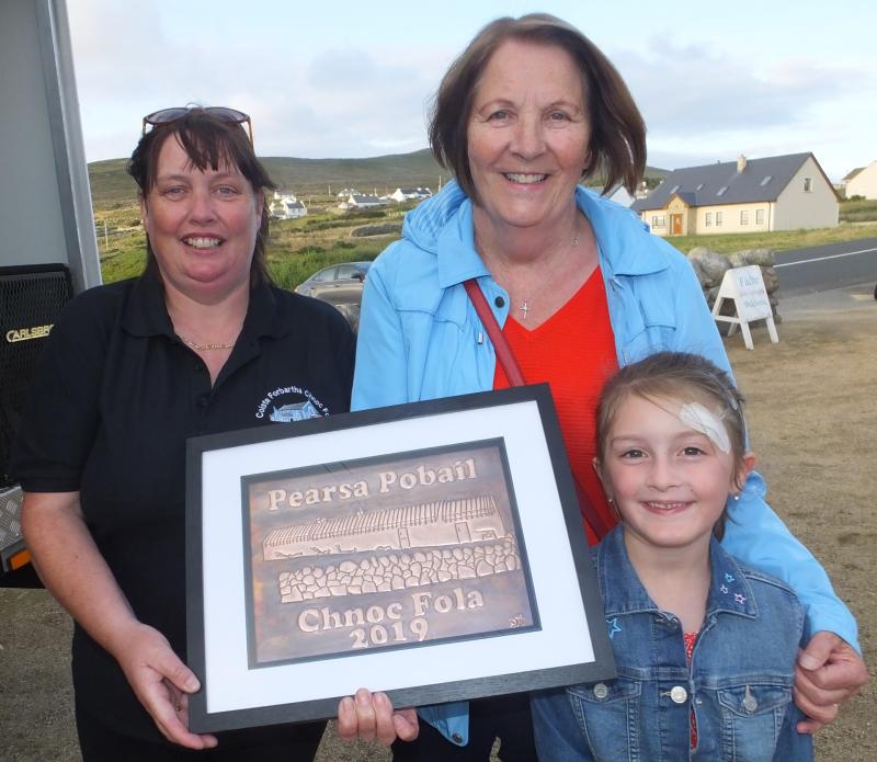 Bridie Catterson is Cnoc Fola Person of the Year 