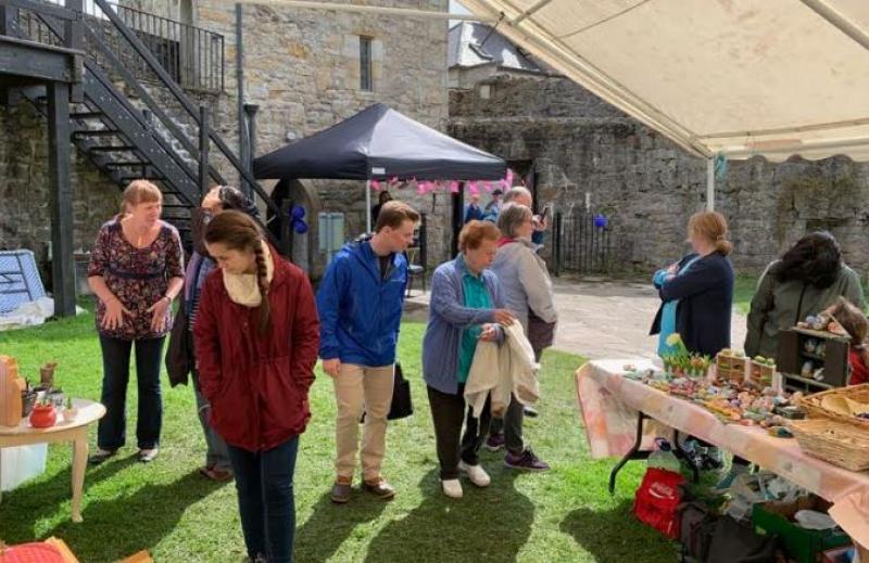 Huge numbers of visitors spent time at Donegal Castle this weekend