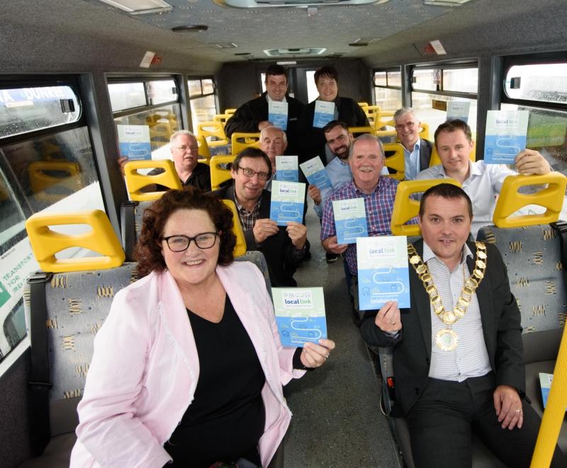 New Local LInk Bus shelters and Routes for Inishowen