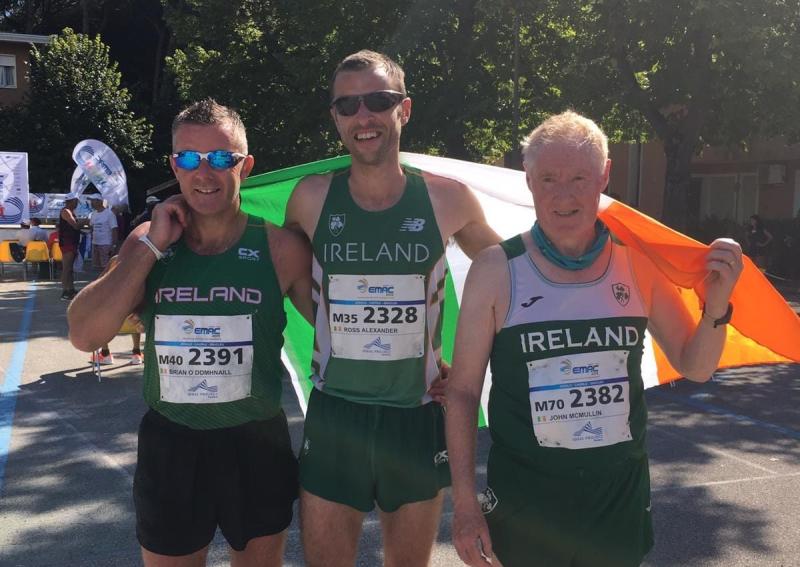 Gold and silver for Donegal athletes at European Masters' Championships