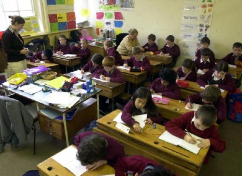 Teachers hit with huge class sizes here