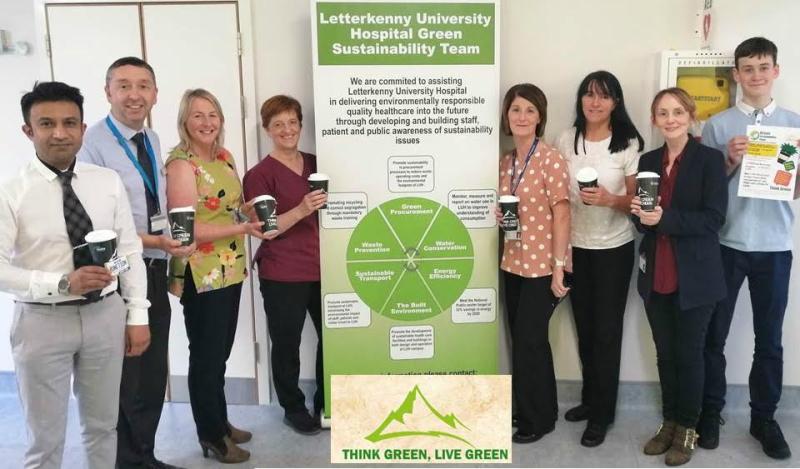 Letterkenny University Hospital introduces reusable coffee cups for staff