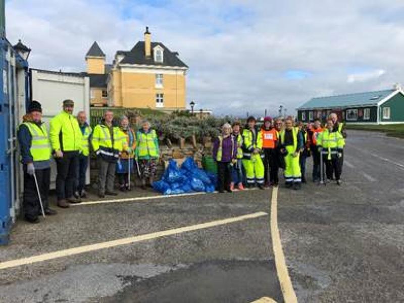 Rossnowlagh beach gets a tidy up as part of Irish Water initiative in partnership with Clean Coasts