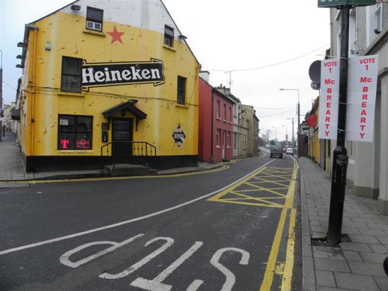 Glenfin Road, Ballybofey closed tomorrow