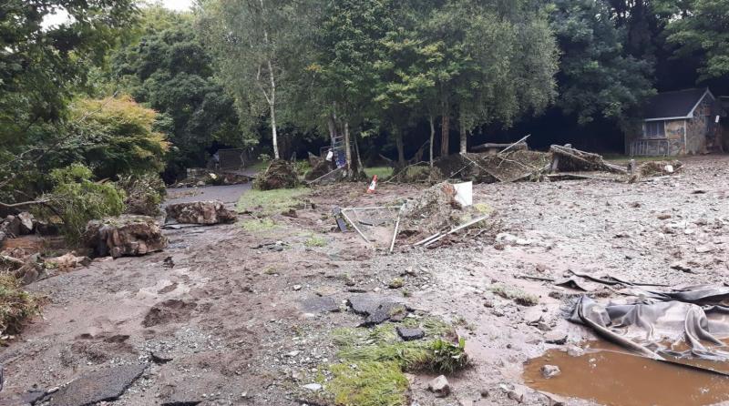 Swan Park flooding