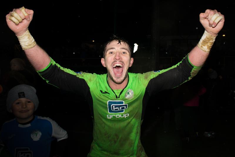 Mark Anthony McGinley to continue with Harps after impressive season at Finn Park