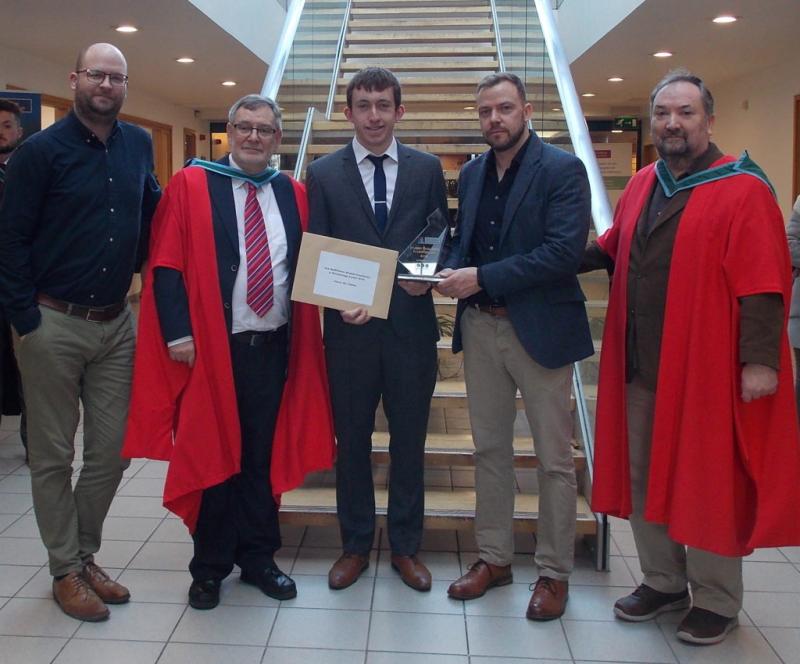 Donegal man wins prestigious NUI Galway award 