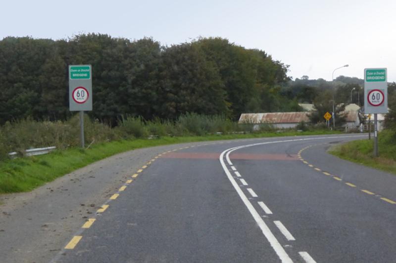 Bridgend to Manor road