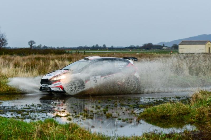 Donegal crew win the Turkey Trot Rally after some great action in Ballykelly
